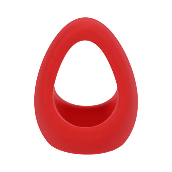 Tantus Stirrup C Ring BallSling Crimson