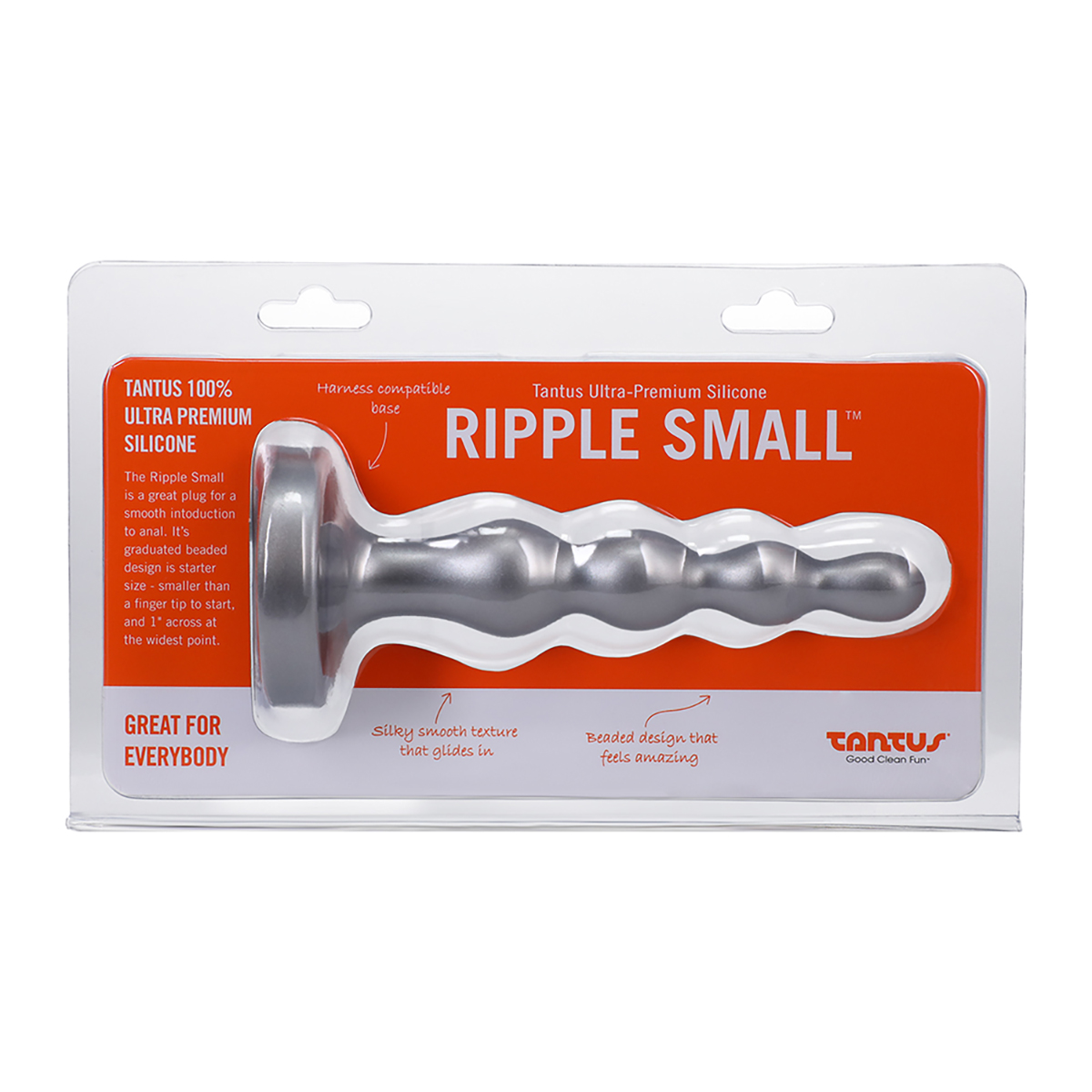 Tantus Ripple Small Firm Silver