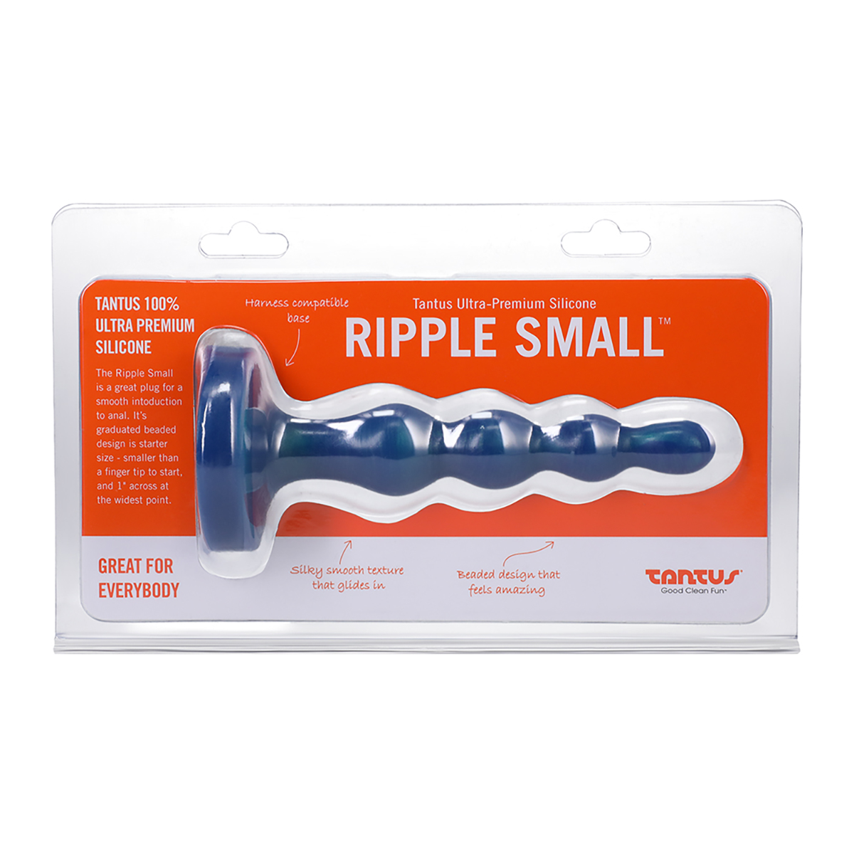 Tantus Ripple Small Firm Malachite