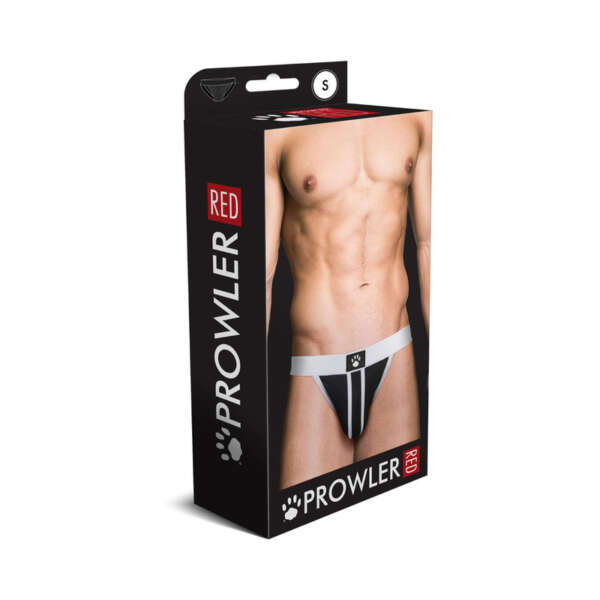 Prowler RED Ass-less Jock Strap White S