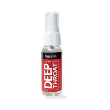 Adam & Eve Deep Throat Desens Strawberry