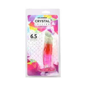 Crystal Jellies 6.5 in. Dong Rainbow
