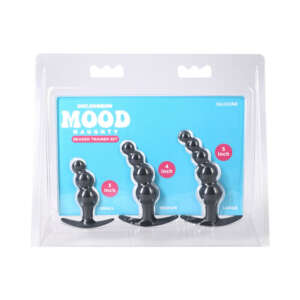 Mood Naughty Beaded Trainer Set Black