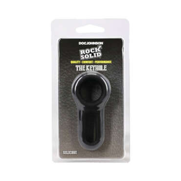 ROCK SOLID The Keyhole Sili C-Ring Blk