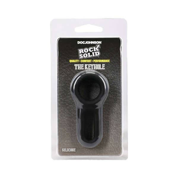 ROCK SOLID The Keyhole Sili C-Ring Blk