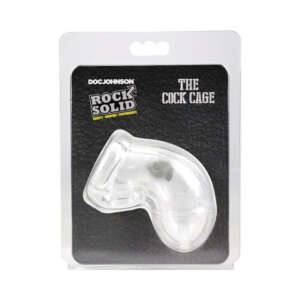 Rock Solid The Cock Cage Clear