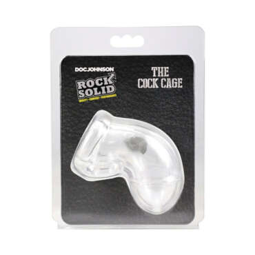 Rock Solid The Cock Cage Clear