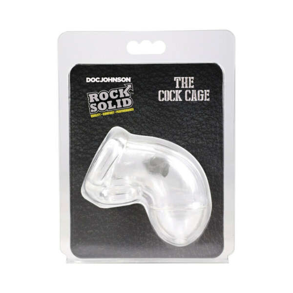 Rock Solid The Cock Cage Clear