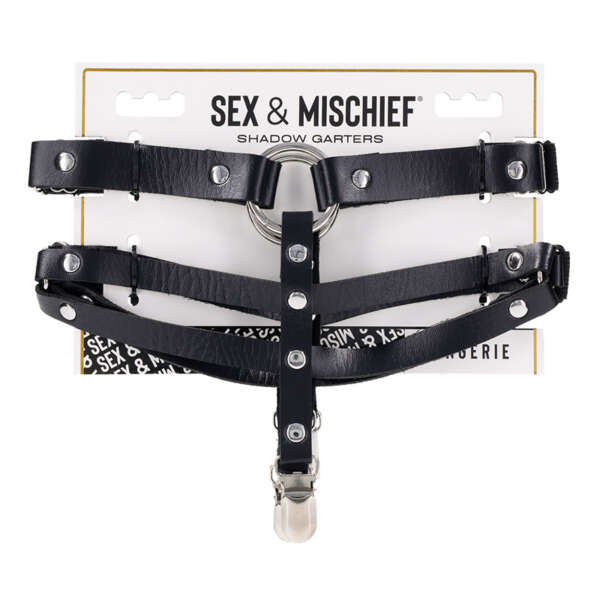 SS S&M Shadow Garters