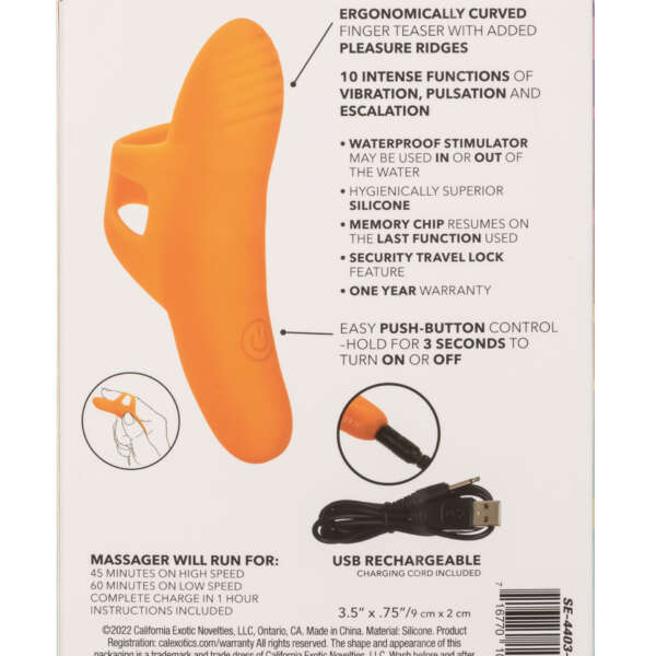 Neon Vibes - the Pleasure Vibe - Orange Orange