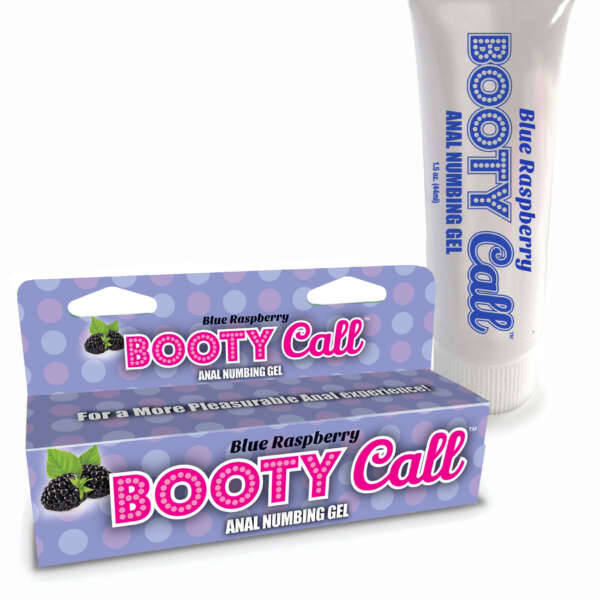Booty Call - Anal Numbing Gel 1.5 Oz - Blue Raspberry