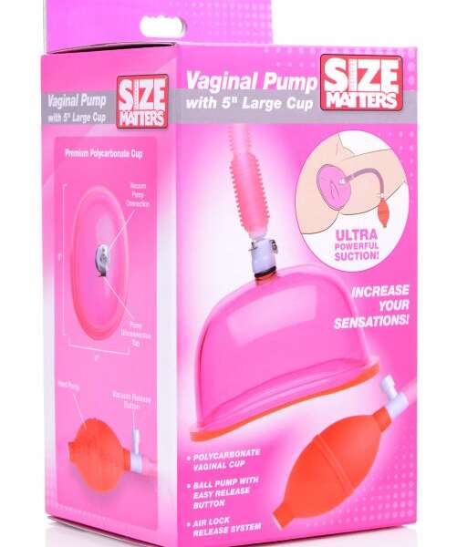 Vaginal Pump With 5 Inch Large Cup