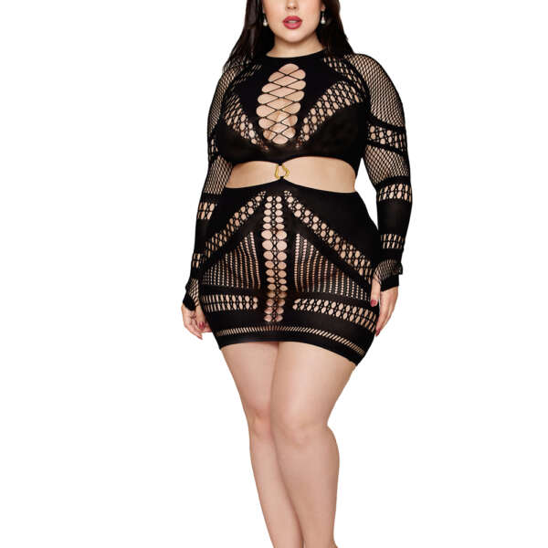 Chemise Dmnd - Queen Size - Black