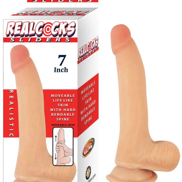 Realcocks Sliders - 7 Inch - Flesh
