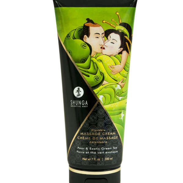 Kissable Massage Cream - Pear & Exotic Green Tea  - 7 Fl. Oz. / 200 ml