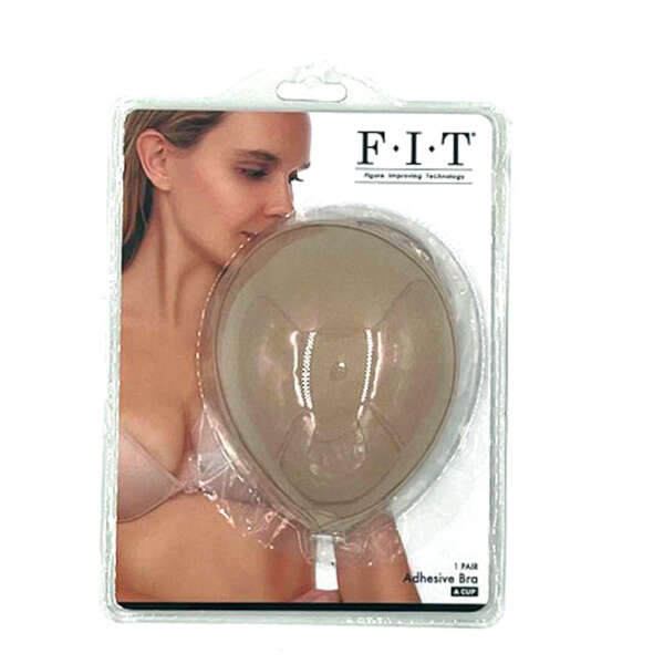 Cloth Adhesive Bra - Cup a - Beige