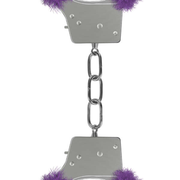 Beginner's Furry Handcuffs - Purple