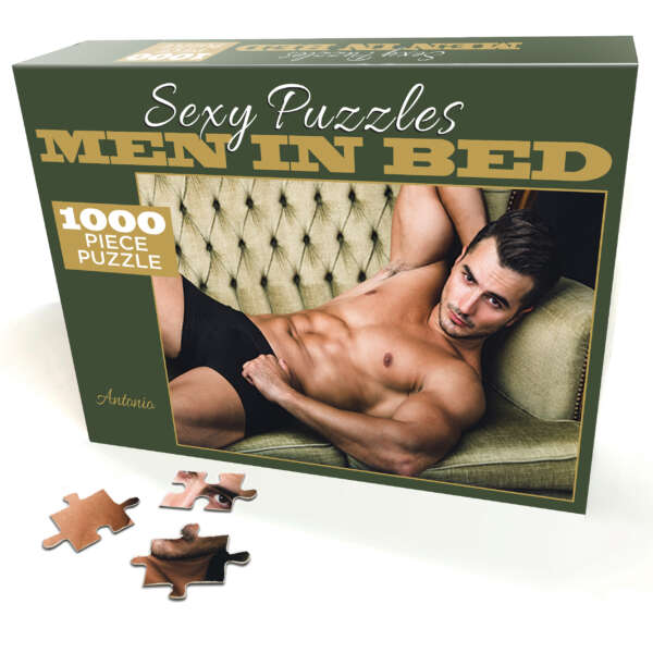 Sexy Puzzles - Men in Bed - Antonio