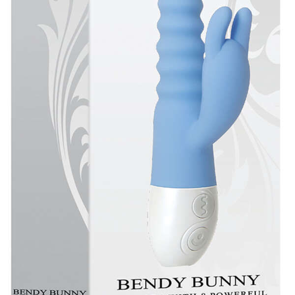 Bendy Bunny - Blue