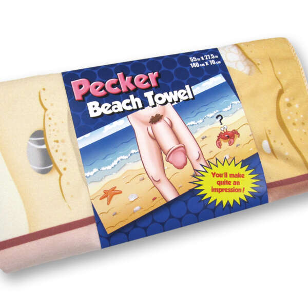 Pecker Beach Towel