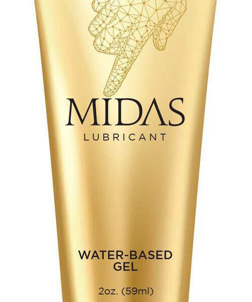 Midas Lubricant - Water-Based Gel - 2 Fl. Oz.