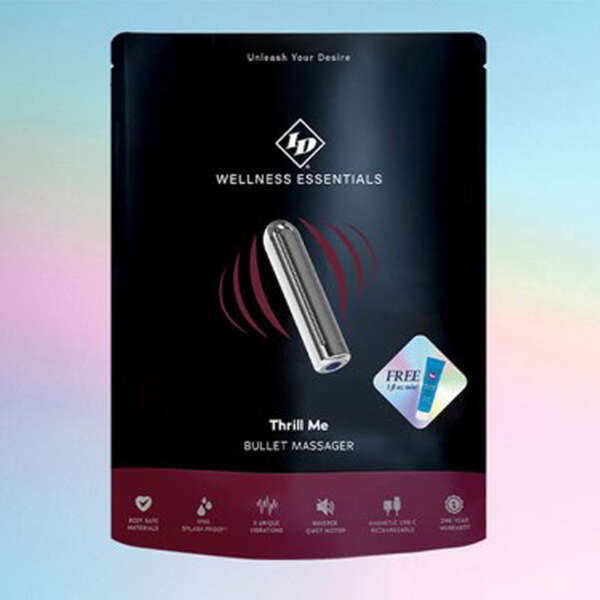 Thrill Me Bullet Massager - Silver