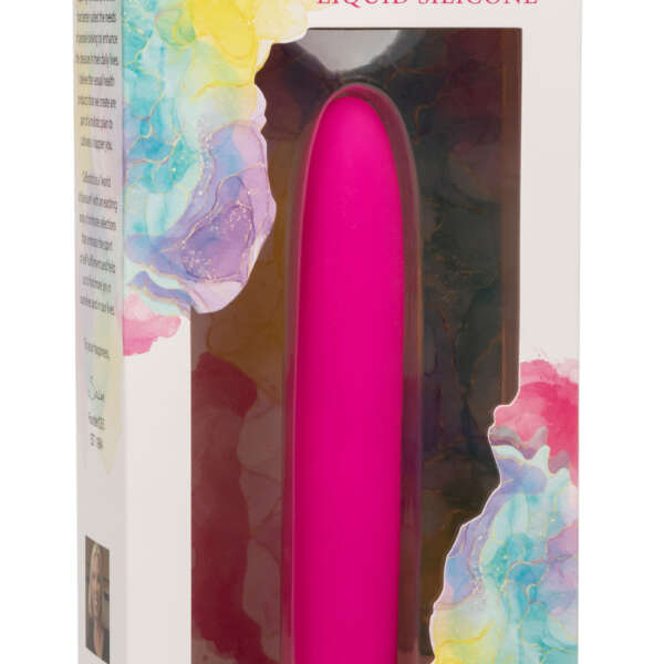 Bliss Liquid Silicone Vibe - Pink