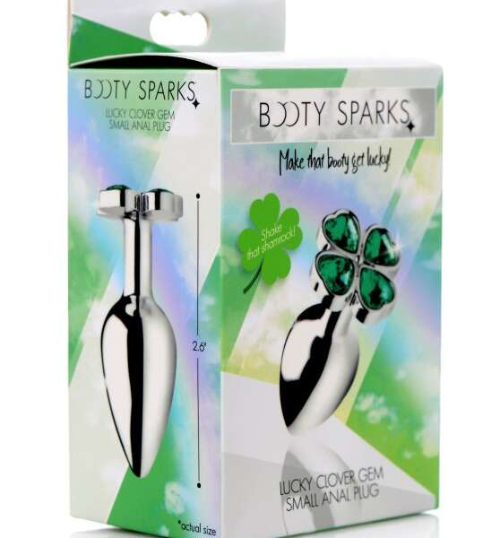 Lucky Clover Gem Anal Plug - Small