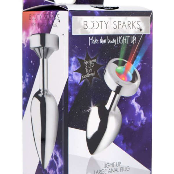 Light Up Large Anal Plug