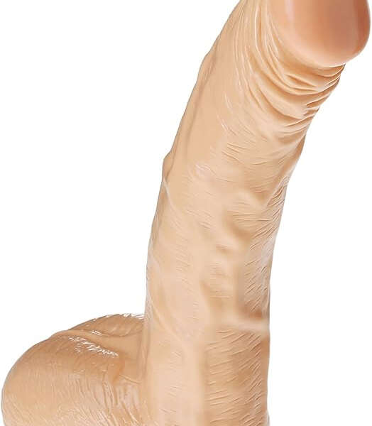 All American Ultra Whoppers 11-Inch Curved Dong - Flesh