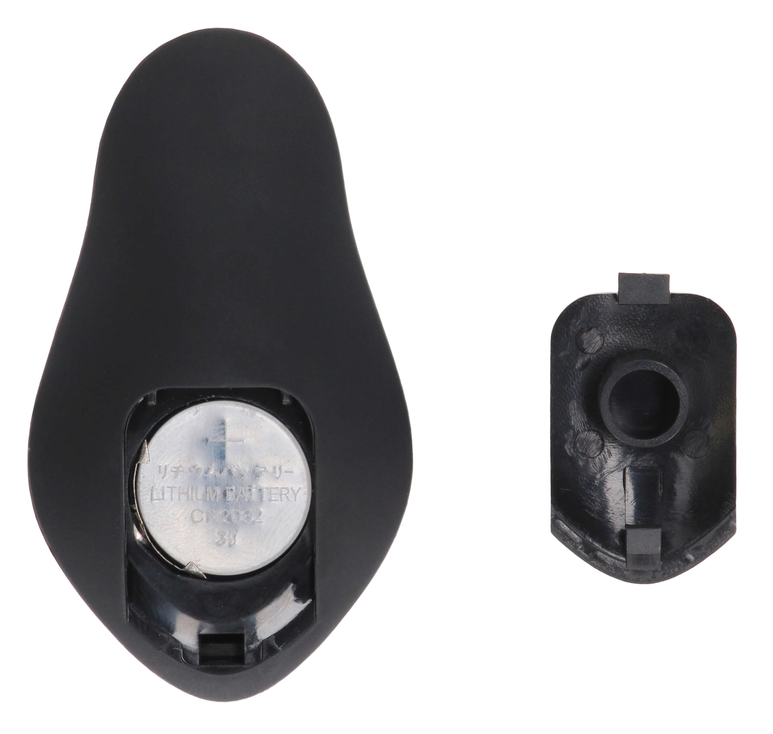 E-Stimulation and Vibration Butt Plug With Cock Ring and Wireless Remote Control - Black