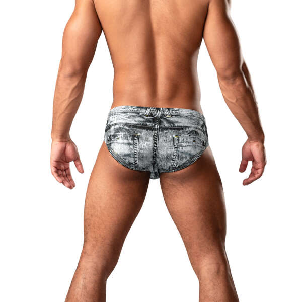 Dirty Denim - Bikini - Medium - Denim