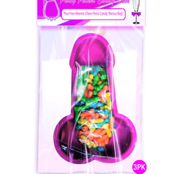 Pecker Party Candy Dish With Candy