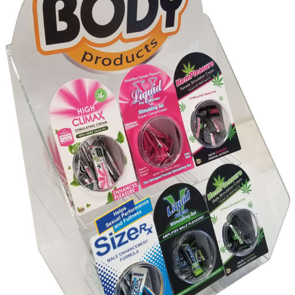Acrylic Display Female and Male 50pc