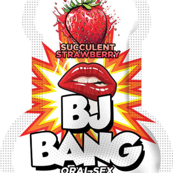 Bj Bang - 1pc Oral Sex Popping Candy - Strawberry 10gm