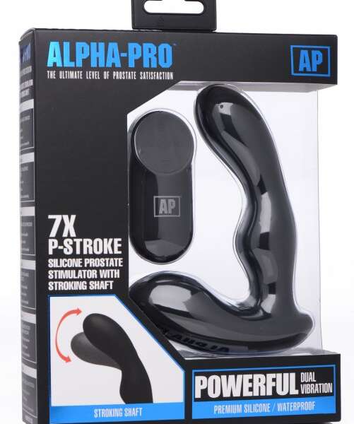 7x P-Milker Silicone Prostate Stimulator With Milking Bead