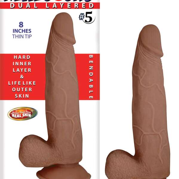 Realcocks Dual Layered #5 - Brown