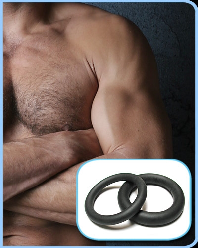 Neoprene Cock Rings Thin Large
