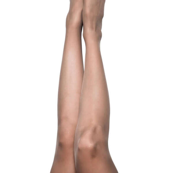 Jenny - Champagne Thigh High - Size B - Nude