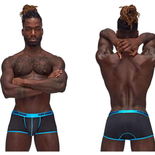 Casanova Uplift Mini Shorts - Medium - Black/blue