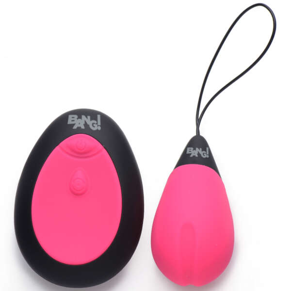 Bang - 10x Silicone Vibrating Egg - Pink