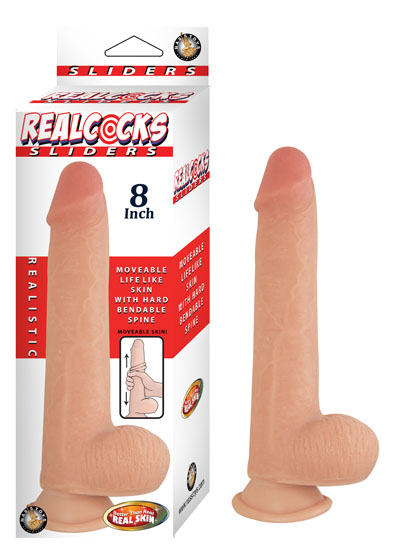 Realcocks Sliders 8" - Flesh