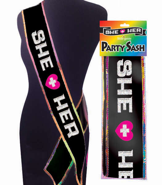 She Plus Her Sash