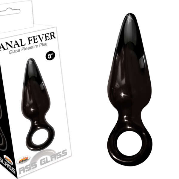 Ass Glass Anal Fever Glass Pleasure Plug - 5"