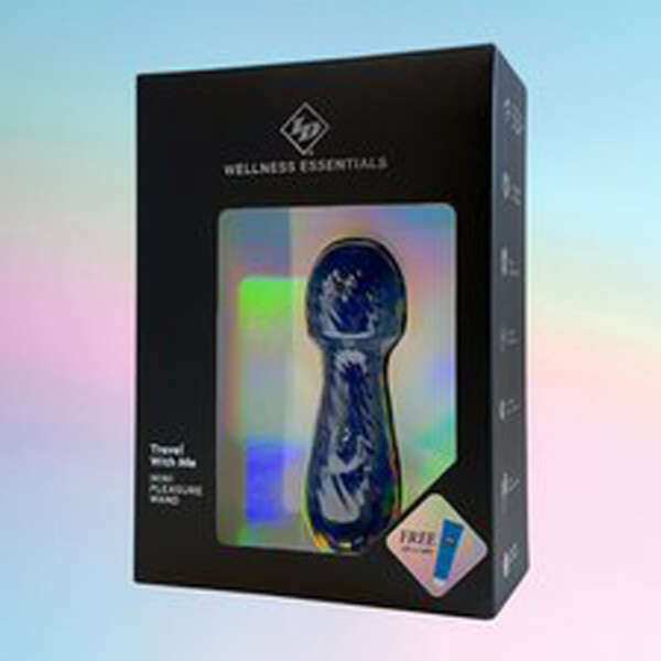 Travel With Me Mini Pleasure Wand - Blue