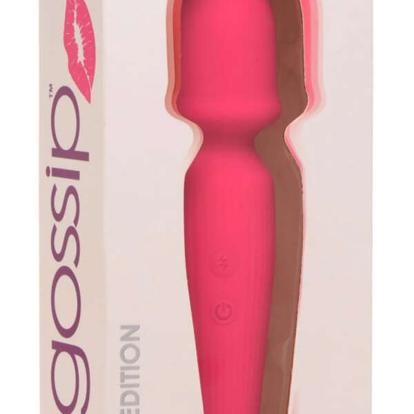 Silicone Wand Massager - Magenta
