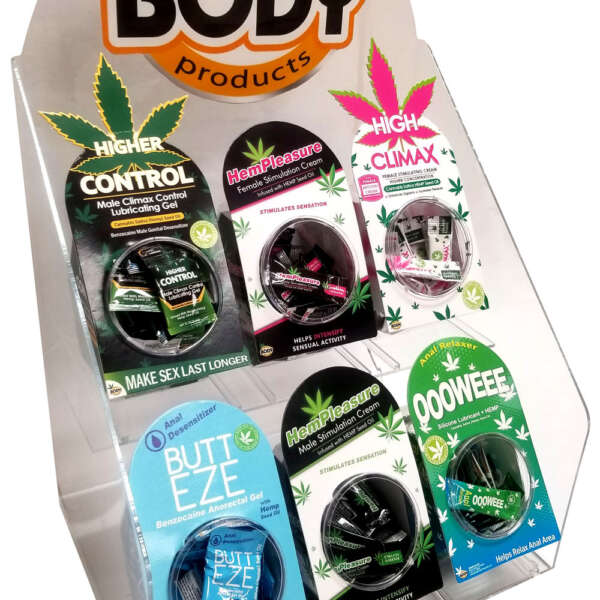 Acrylic Display Hemp Oil 50pc