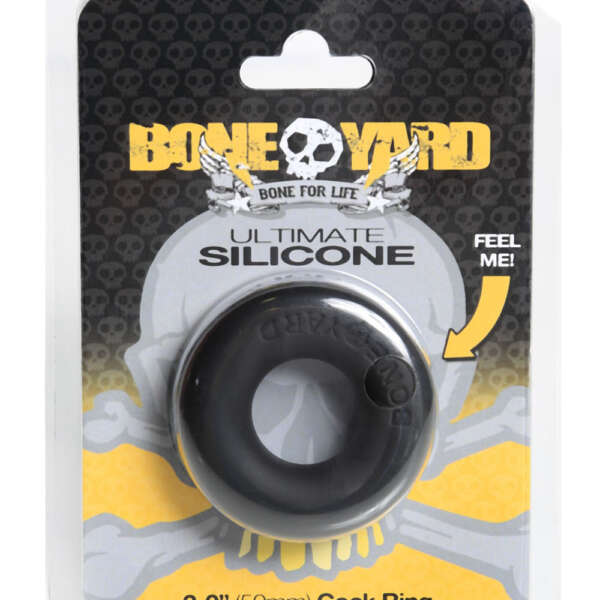 Ultimate Silicone Cock Ring - Black