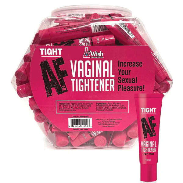Tight Af Fishbowl Tightener Cream 10ml - Pop Display of 65
