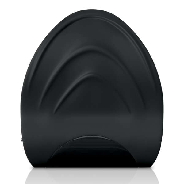 Vibrating Silicone Edger Trainer - Black